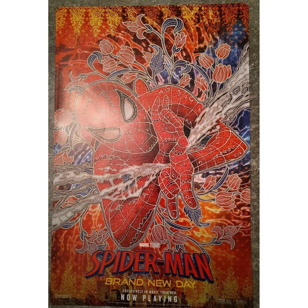 LIMITED EDITION Spider-Man Brand New Day Batik Fan Appreciation Mini Poster Art